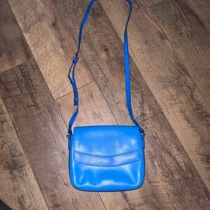 Vera Bradley Blue Crossbody Bag Great Condition